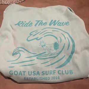 Goat LAX sweatshirt sz medium NWT